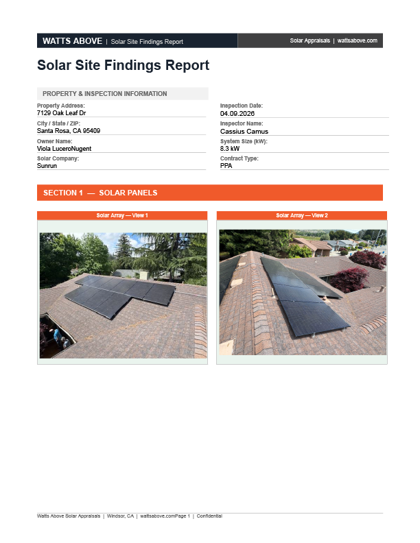 Solar buyout negotiation example